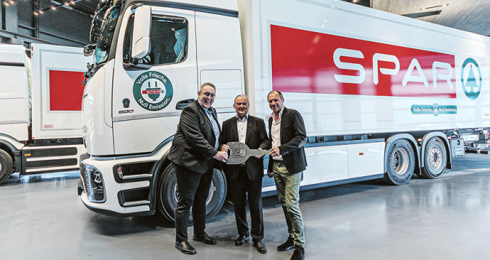 EMPL liefert voll-elektrische Lkw an SPAR