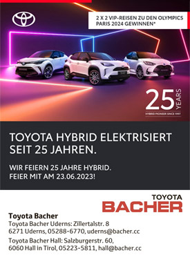 Toyota Bacher Juni 2023