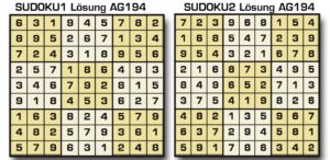 Sudoku Lösung AG194
