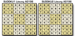 Sudoku Lösung AG196