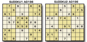Sudoku AG 196