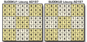 Sudoku Lösung AG197