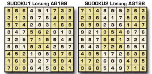 Sudoku Lösung AG198
