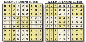 Sudoku Lösung AG199