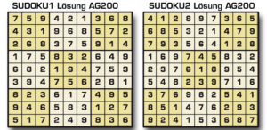 Sudoku Lösung AG 200