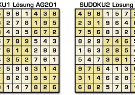 Sudoku Lösung AG 201
