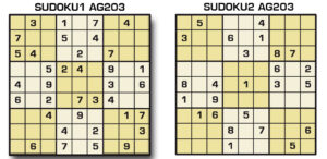 Sudoku AG 203