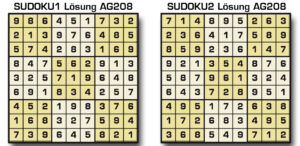 Sudoku Lösung AG 208