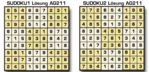 Sudoku Lösung AG 211