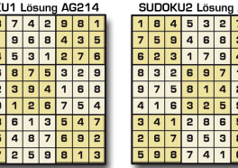 Sudoku Lösung AG 214