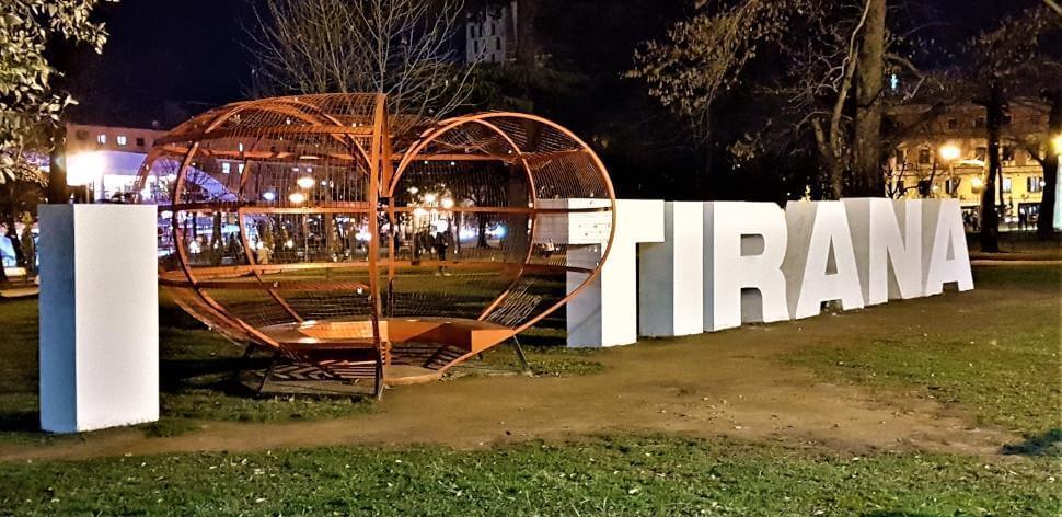 Tirana…goes west