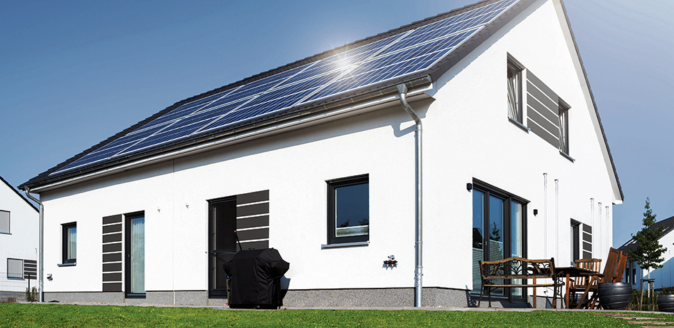 Ein energieeffizien tes Haus zahlt sich aus