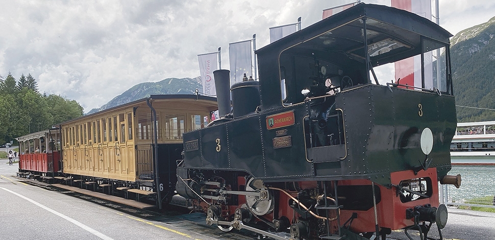 Achenseebahn weiter mit Volldampf unterwegs