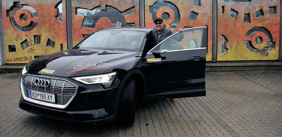 E-TRON: Die elektrisierten Ringe von AUDI