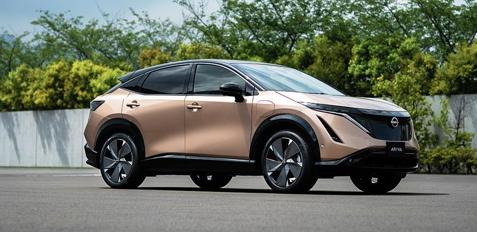 NISSAN: Elektro-Crossover in fünf Varianten