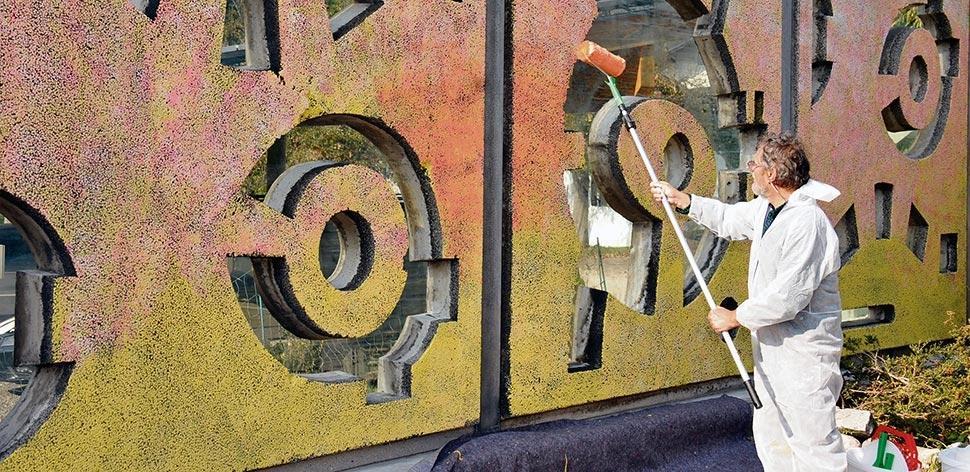 ROKU-Kunstwand (fast) Artberg-Ticket zum Mond