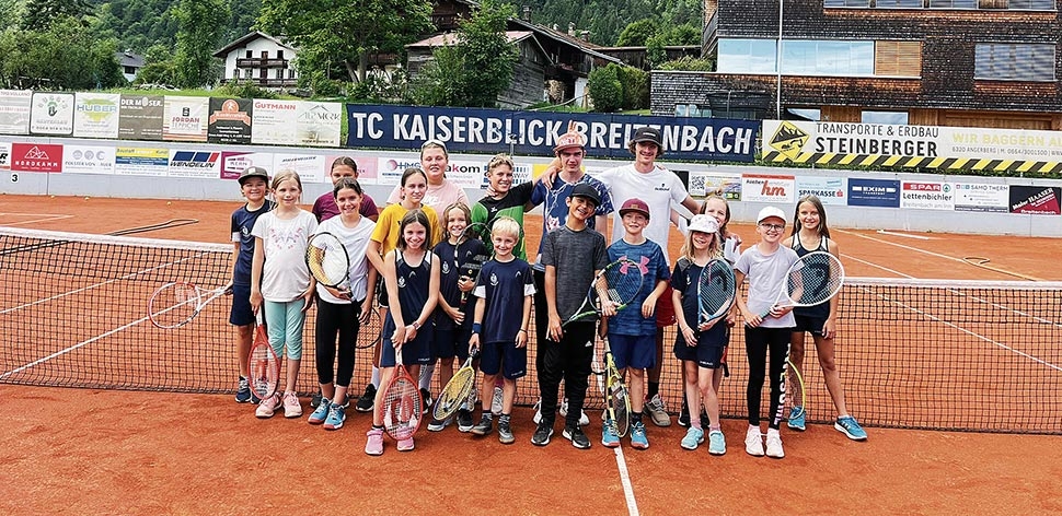 TC Kaiserblick: Vize-Meister und Tenniscamp
