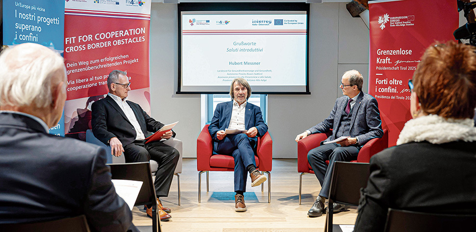 „Grenzenlos Gesund“ in Bozen vorgestellt