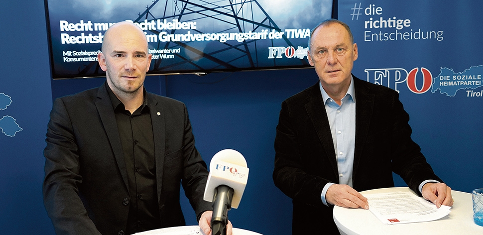 TIWAG-Tarife: Ärger über Preise bei Neuanmeldungen