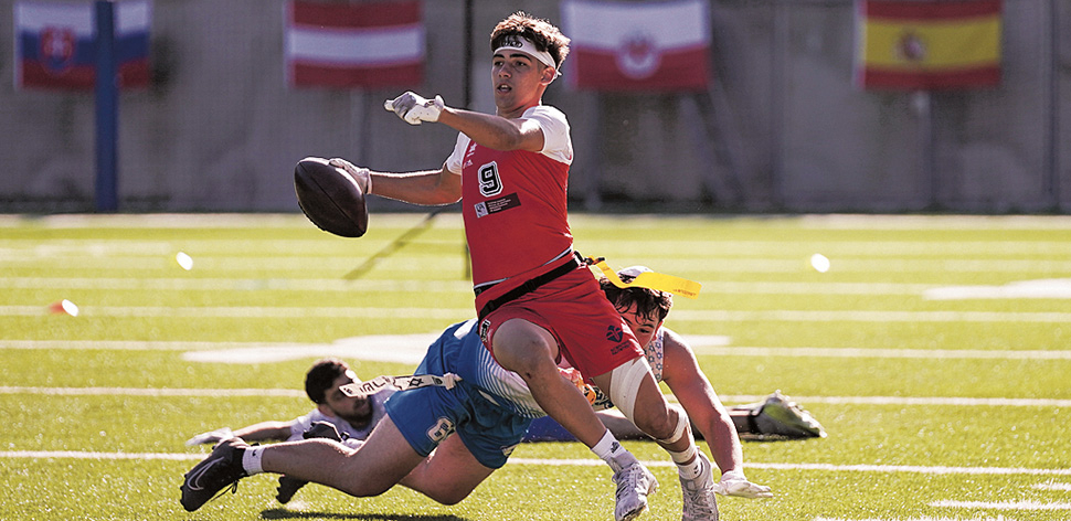 Jugend-EM: Innsbruck im Flag-Football-Fieber