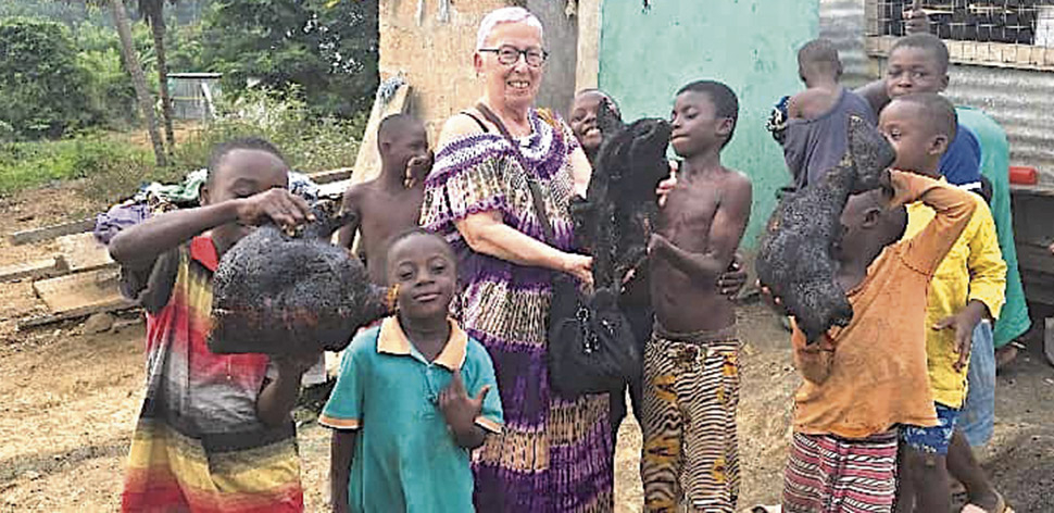 Ein großes Dankeschön aus Ghana