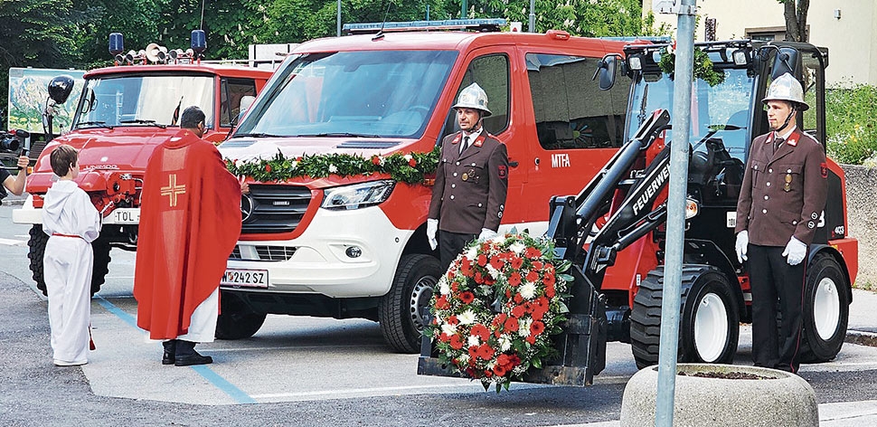 Großes Florianifest der FF Jenbach