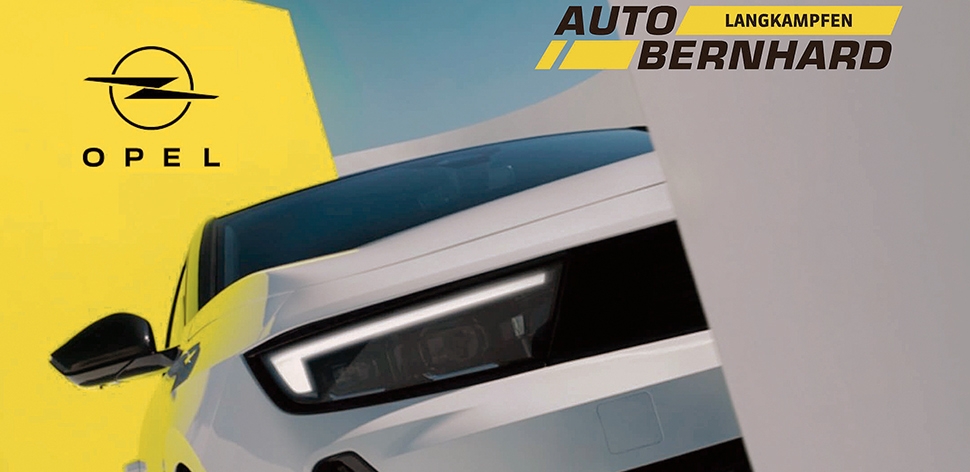 Auto Bernhard ist jetzt auch Opel-Partner!