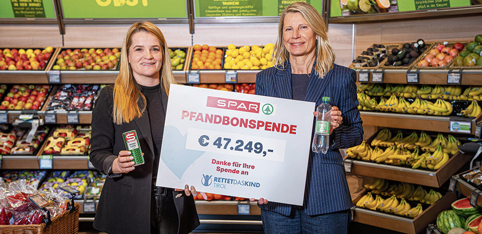 Pfandgutschriften für guten Zweck