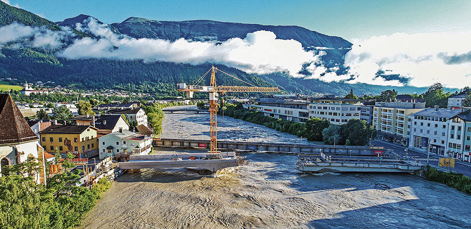 Steinbrücke Schwaz: Start für Bauabschnitt 2