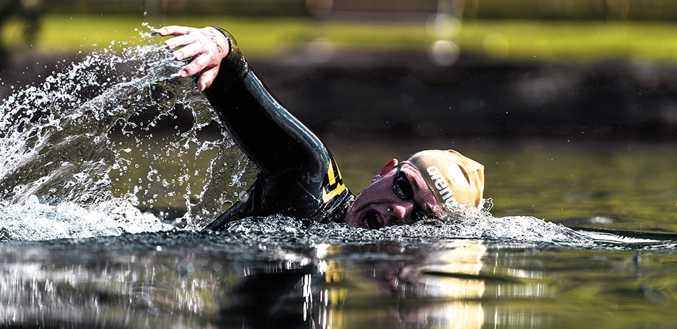 Erstes Langstrecken-Schwimmen am Achensee