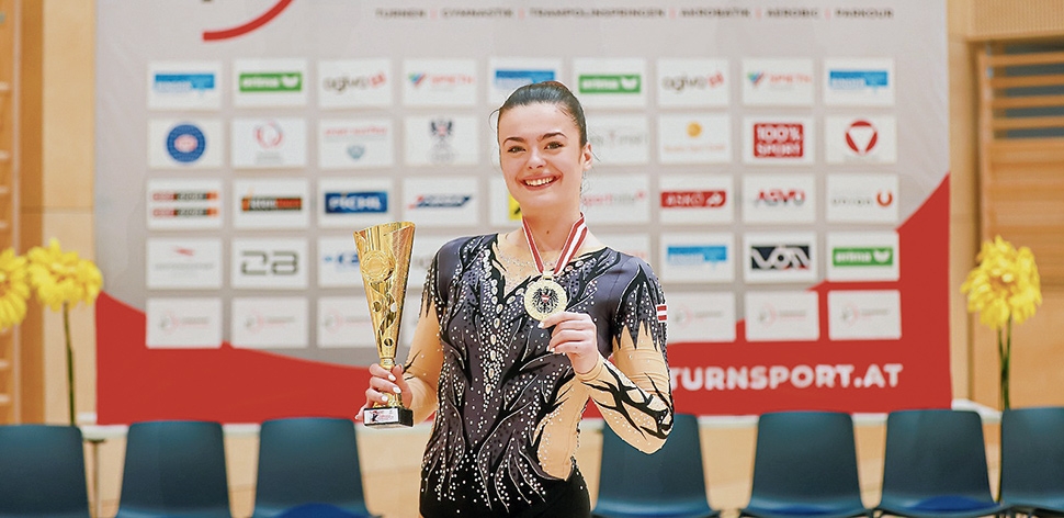 Laura Baumgartner holte Staatsmeistertitel