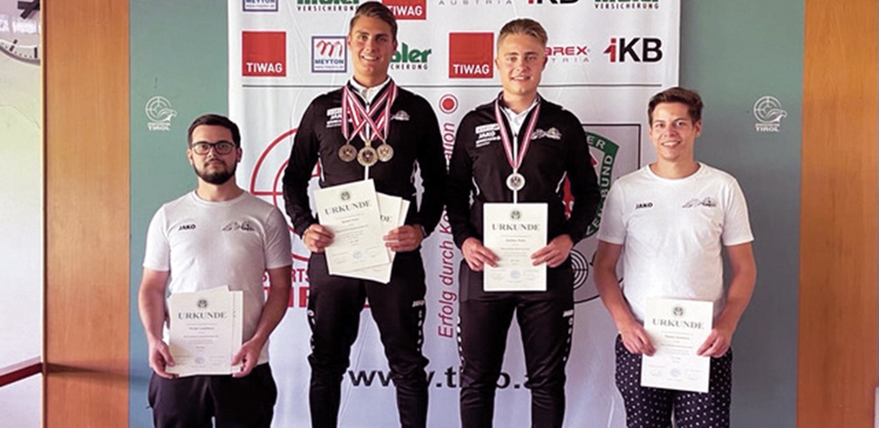 ÖM im Armbrust: Dreimal Gold!