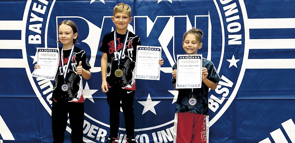 JP Martial Arts bei den Bavarian Open 2022