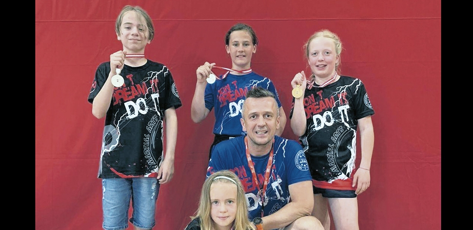 Kickboxer bei den „Austrian Finals“