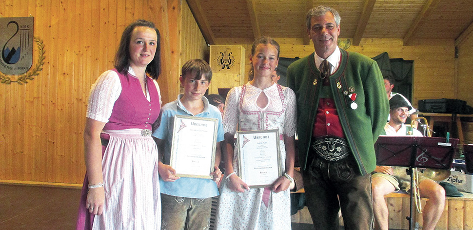 Waldfest 2024 der BMK Steinberg am Rofan