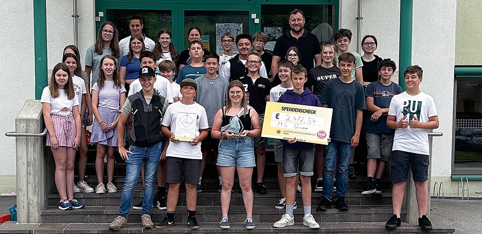 MS Stumm sammelte für Krebshilfe