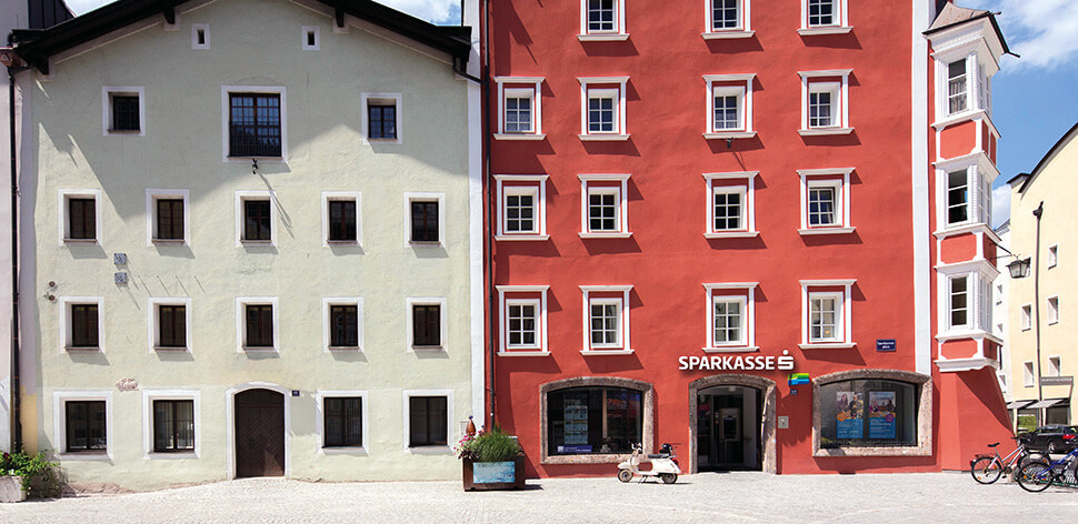 General-Umbau bei Sparkasse Rattenberg