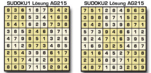 Sudoku Lösung AG 215