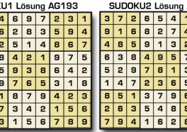 Sudoku Lösung AG193