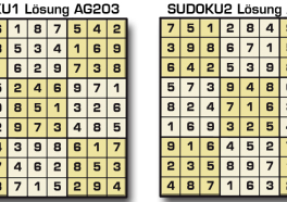 Sudoku Lösung AG 203
