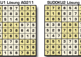 Sudoku Lösung AG 211