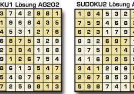Sudoku Lösung AG 202