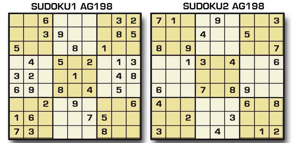 Sudoku AG 198