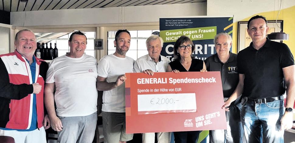 FW-Tirol: Tennis für guten Zweck