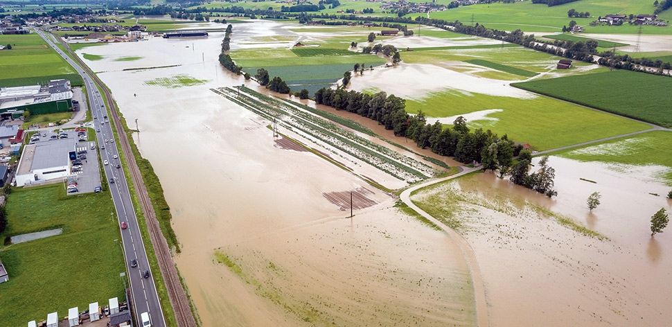 Land unterstützt Hochwasserschutz