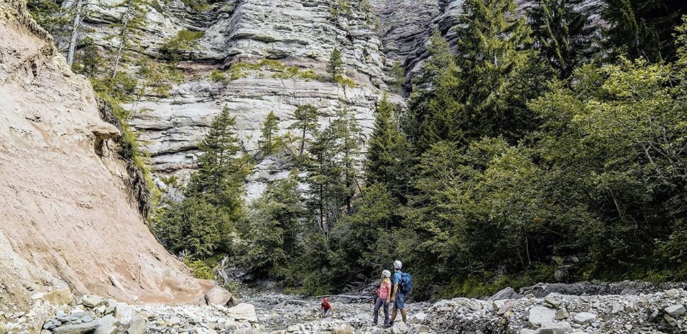 Der „Bletterbach“ und der „Pragser Wildsee“