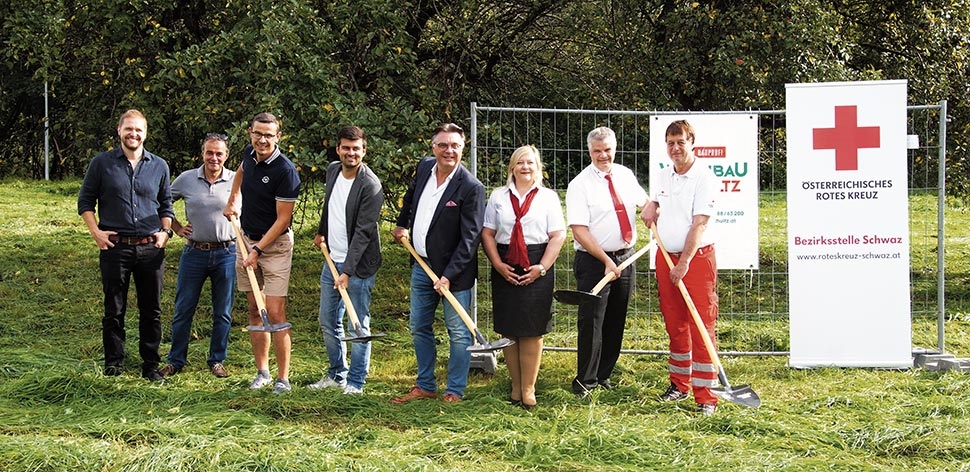 Kaltenbach: Spatenstich für RK-Ortsstelle