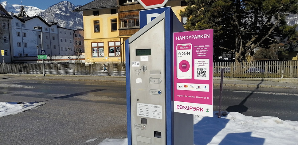 Tirol: Einfaches Parken mit der EasyPark-App