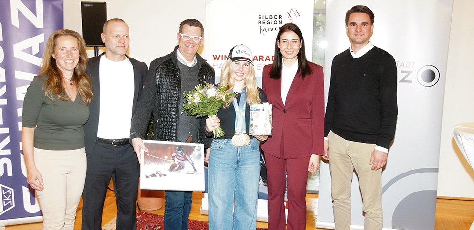 Schwaz feierte Olympiasiegerin Maja Waroschitz