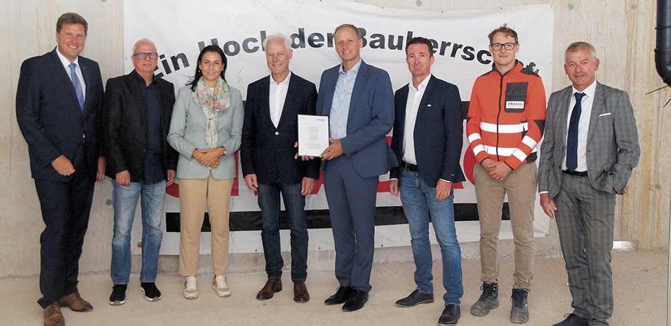 EGLO-Immobilien: Firstfeier zu „Schwaz urban“